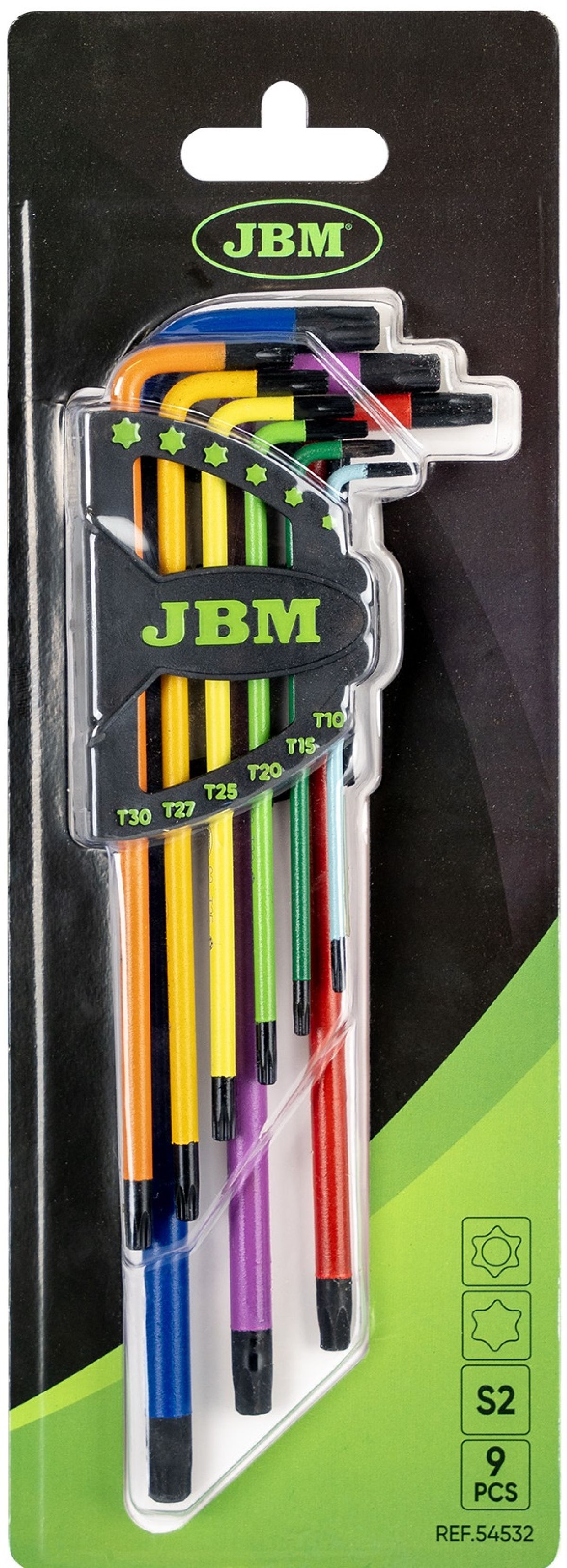 Torx-Schl�ssel-Set 9-teilig