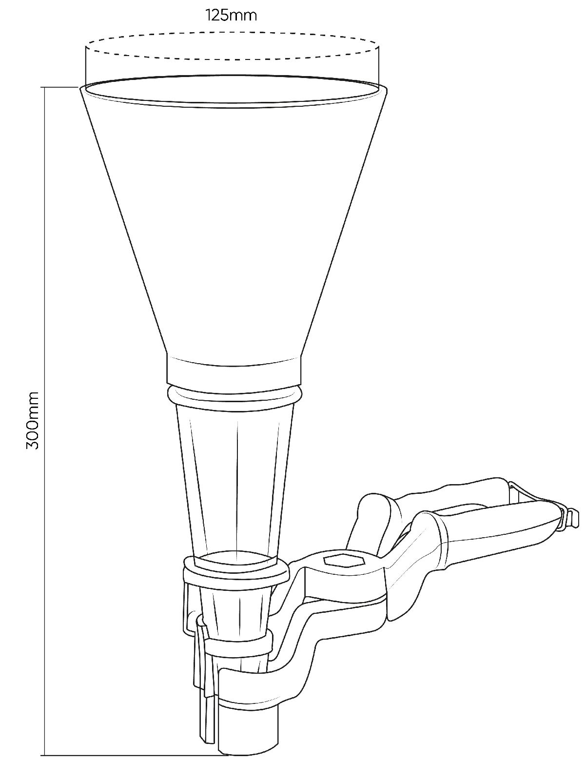 �ltrichter mit St�nder 