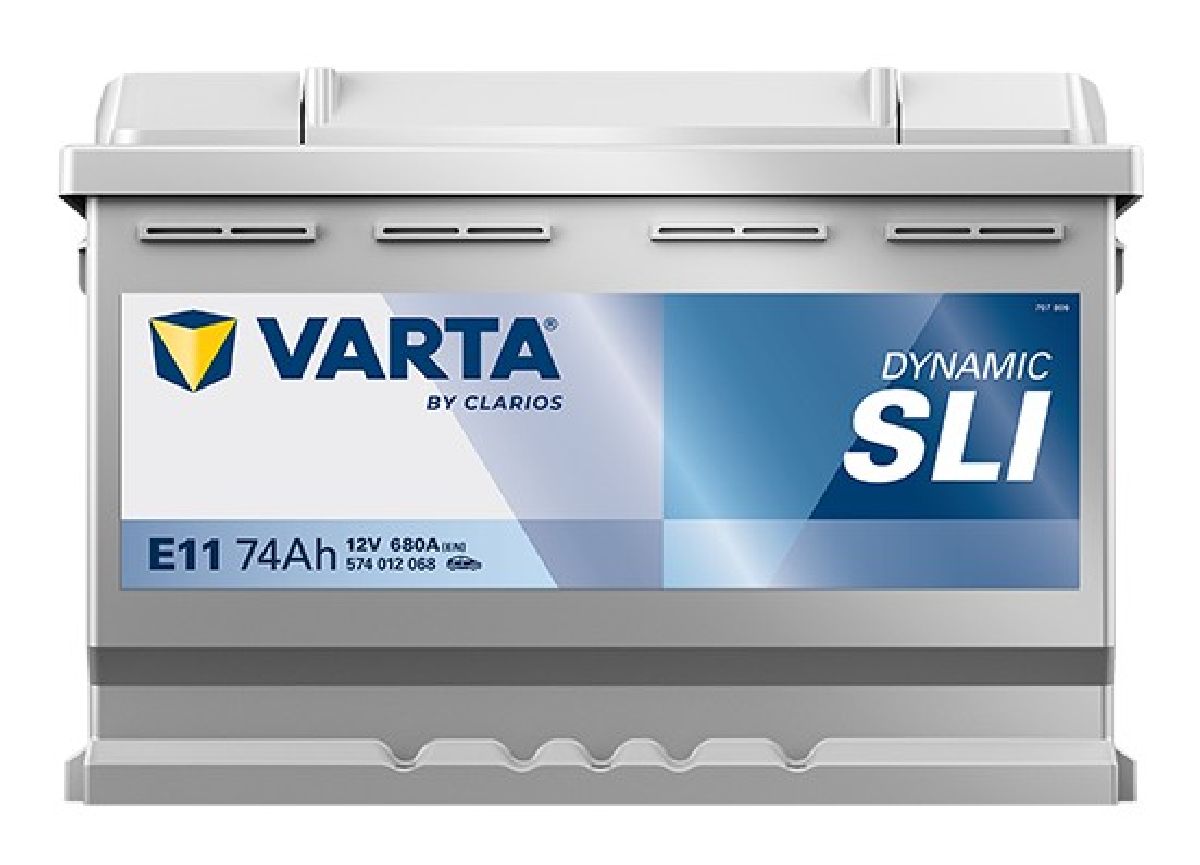 Starterbatterie 12V/74Ah/680A LxBxH 278x175x190mm/S:0