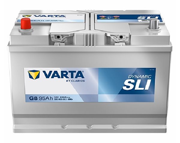 Starterbatterie 12V/95Ah/830A LxBxH 306x173x225mm/S:1