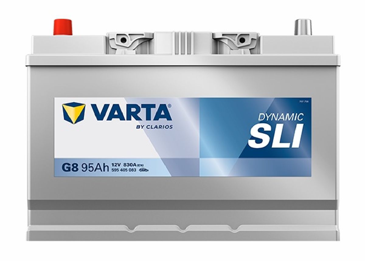 Starterbatterie 12V/95Ah/830A LxBxH 306x173x225mm/S:1