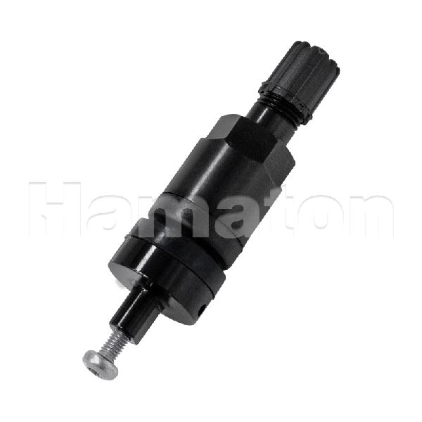 Aluminiumventil Clamp-in schwarz