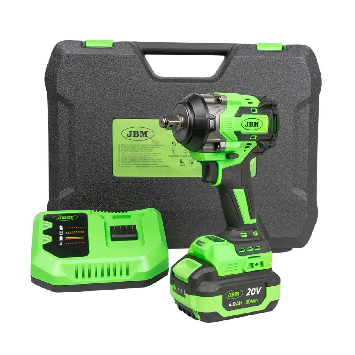 Set Akku-Schlagschrauber 1/2"