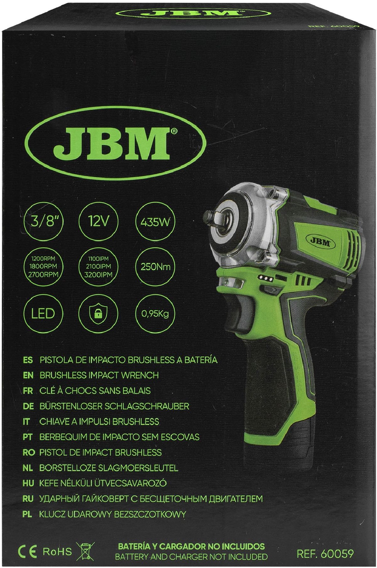 Akku Schlagschrauber 3/8