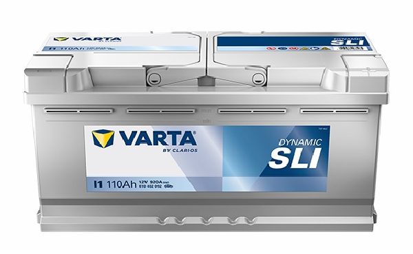 Starterbatterie 12V/110Ah/920A LxBxH 393x175x190mm/S:0