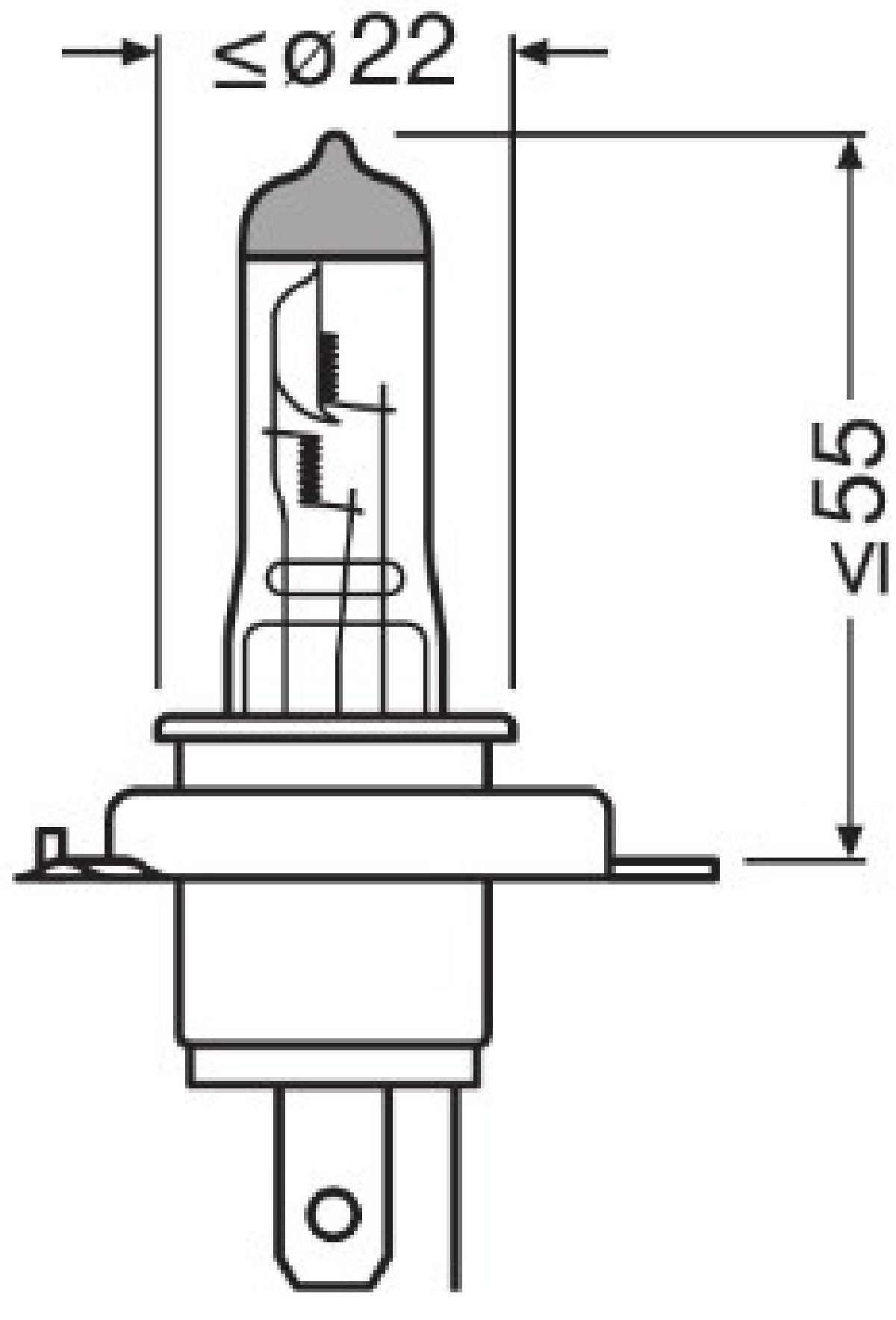 COOL BLUE BOOST Duo Box H4 12V 100/90W P43t