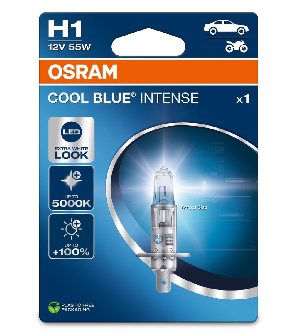 OSRAM COOL BLUE INTENSE Singleblister