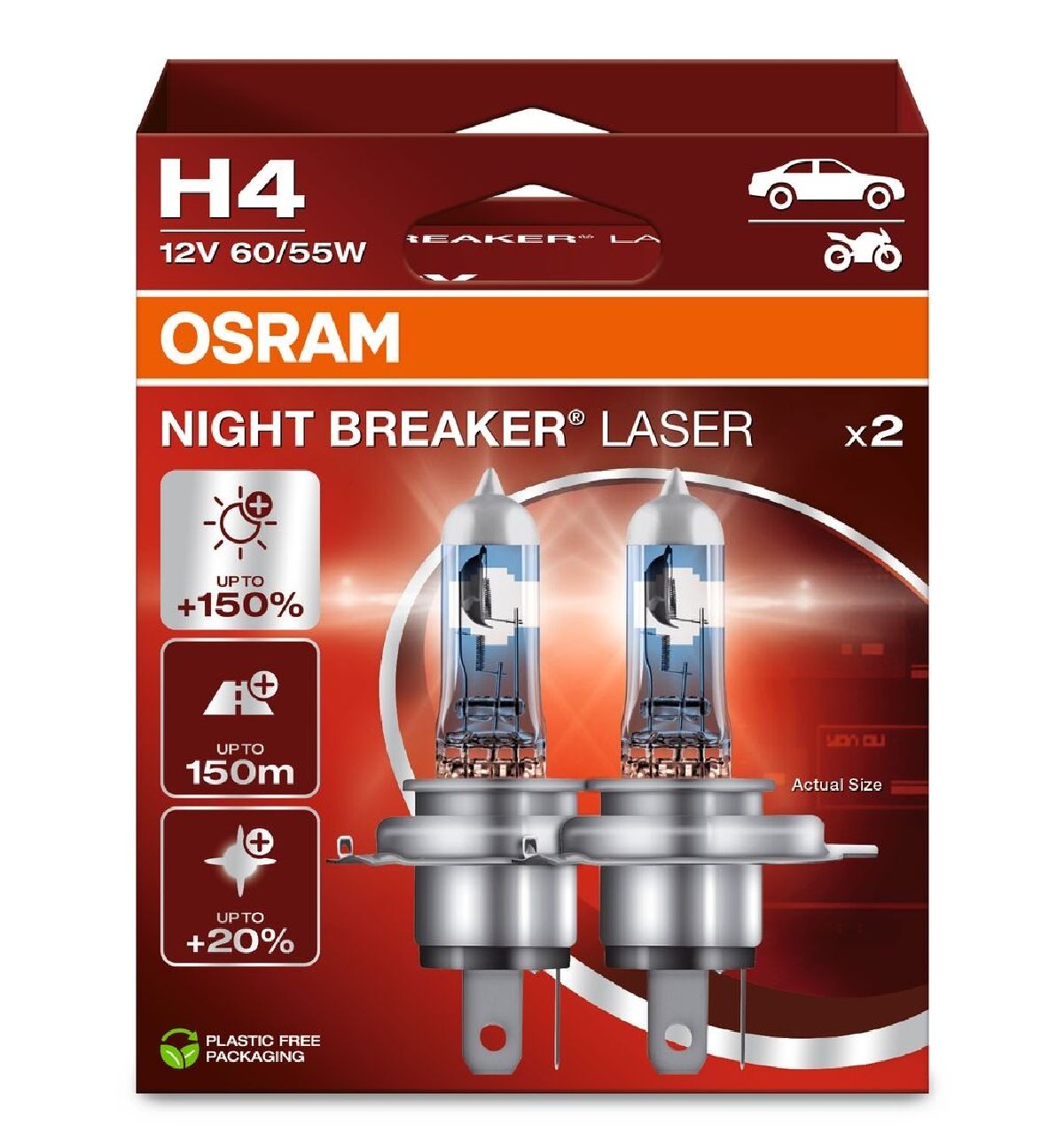 OSRAM Night Breaker Laser Duobox