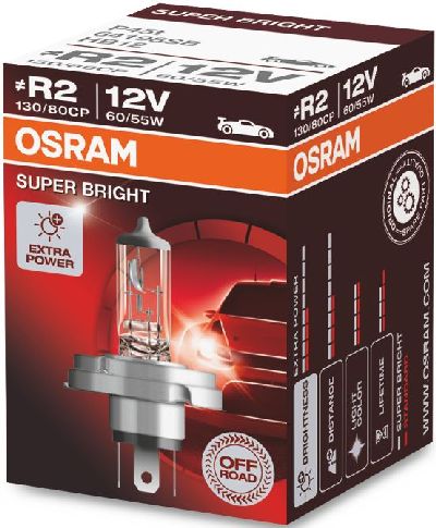 OSRAM Glhlampe H4 12V 60/55W P45t