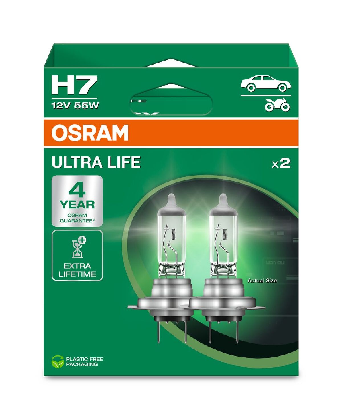 OSRAM Gl&uuml;hlampe H7 ULTRA LIFE