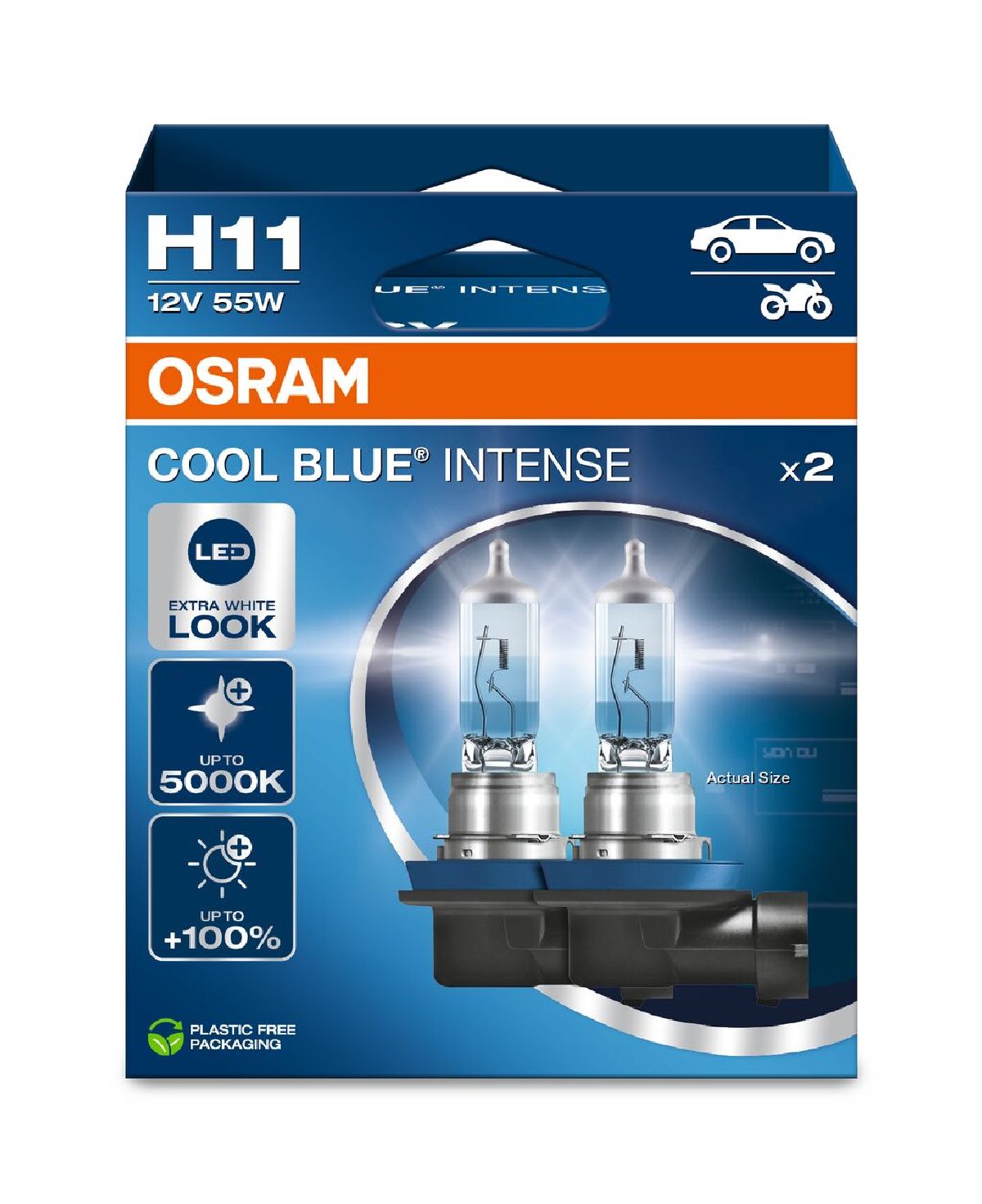 Osram Cool blue intense Duobox