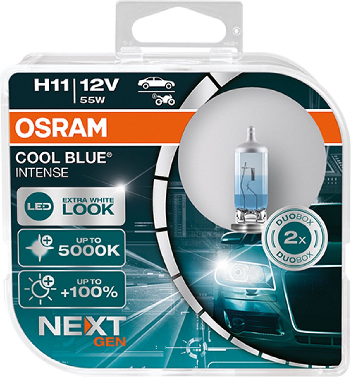 Osram Cool blue intense Duobox