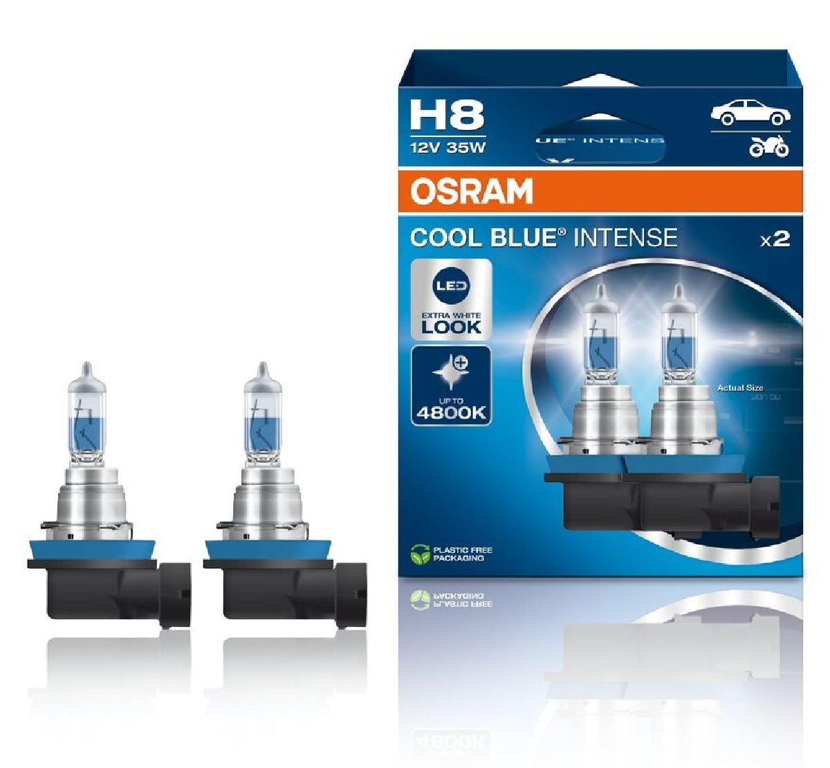 COOL BLUE INTENSE Duobox H8 12V 35W PGJ19-1