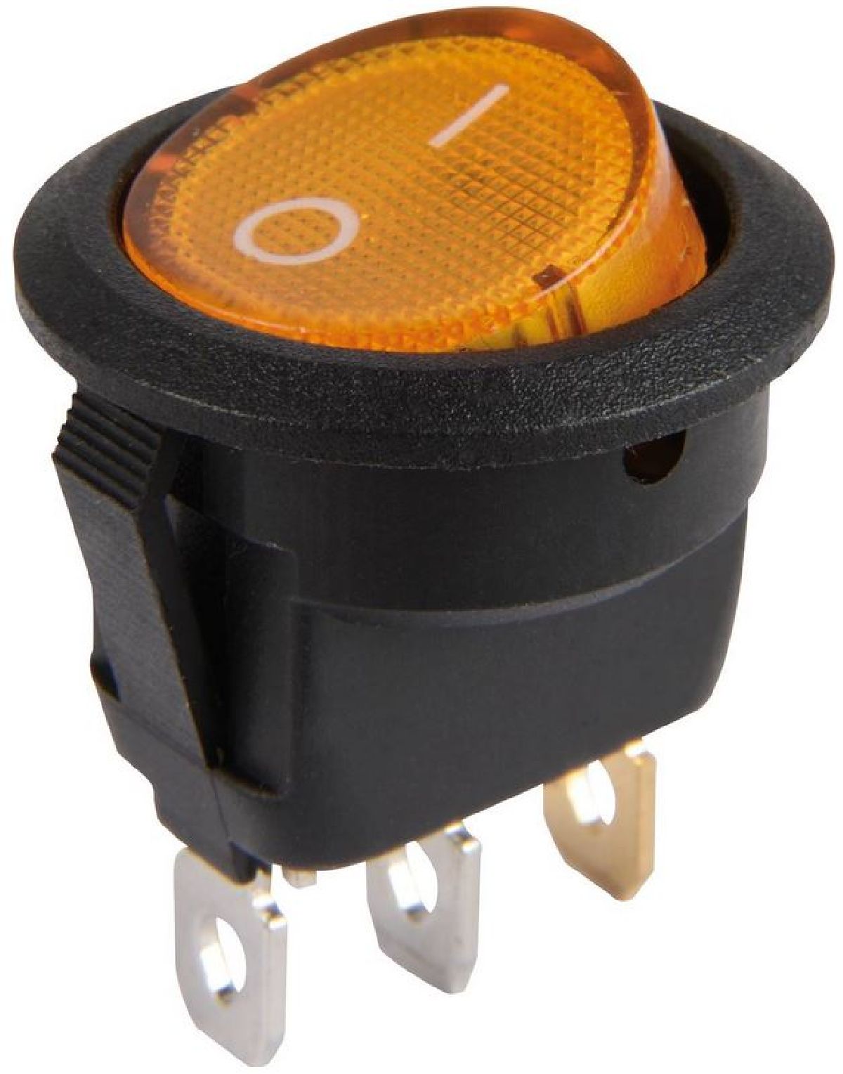 Wippschalter Ein-Aus 12V gelb
