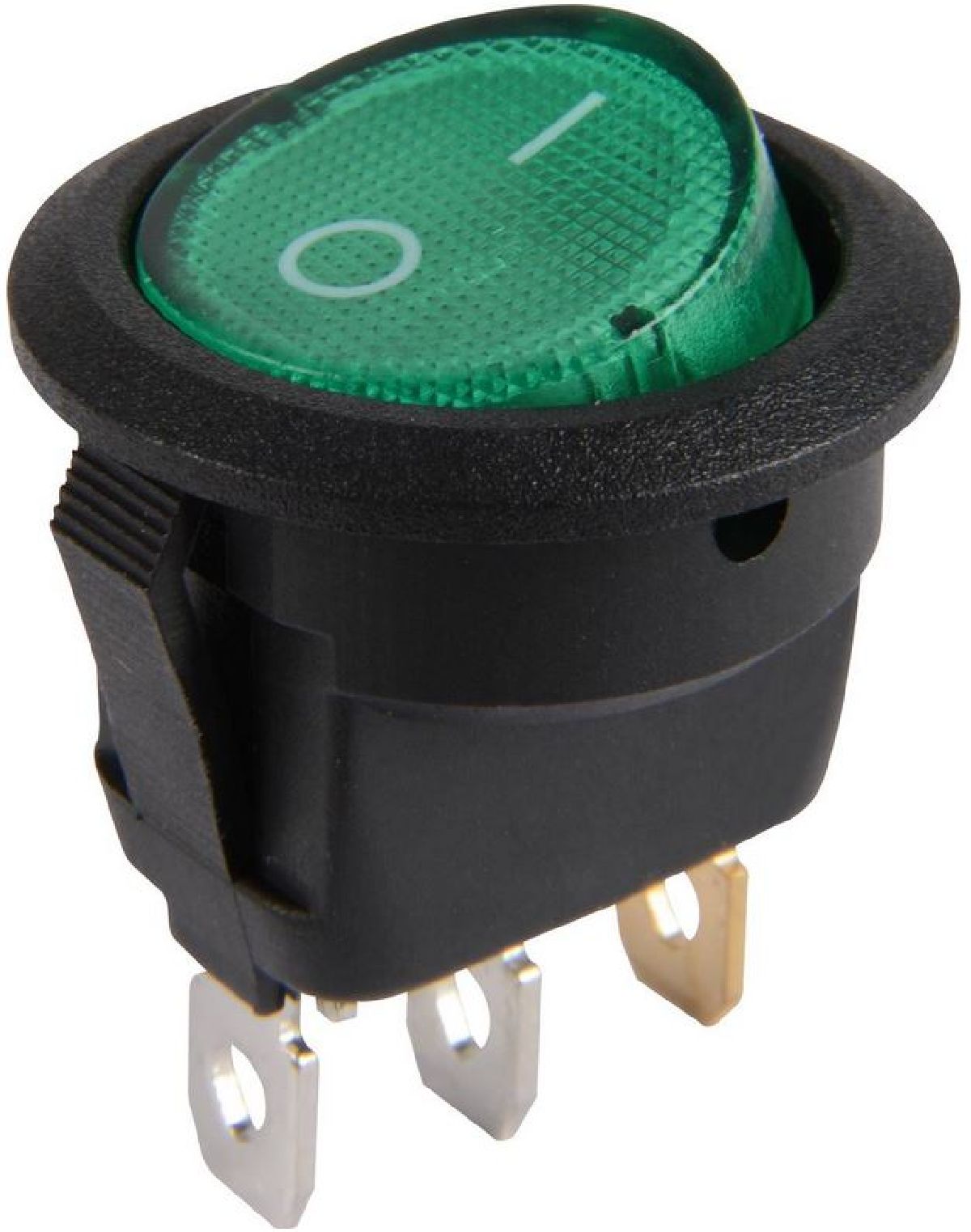 Wippschalter Ein-Aus 12V grün