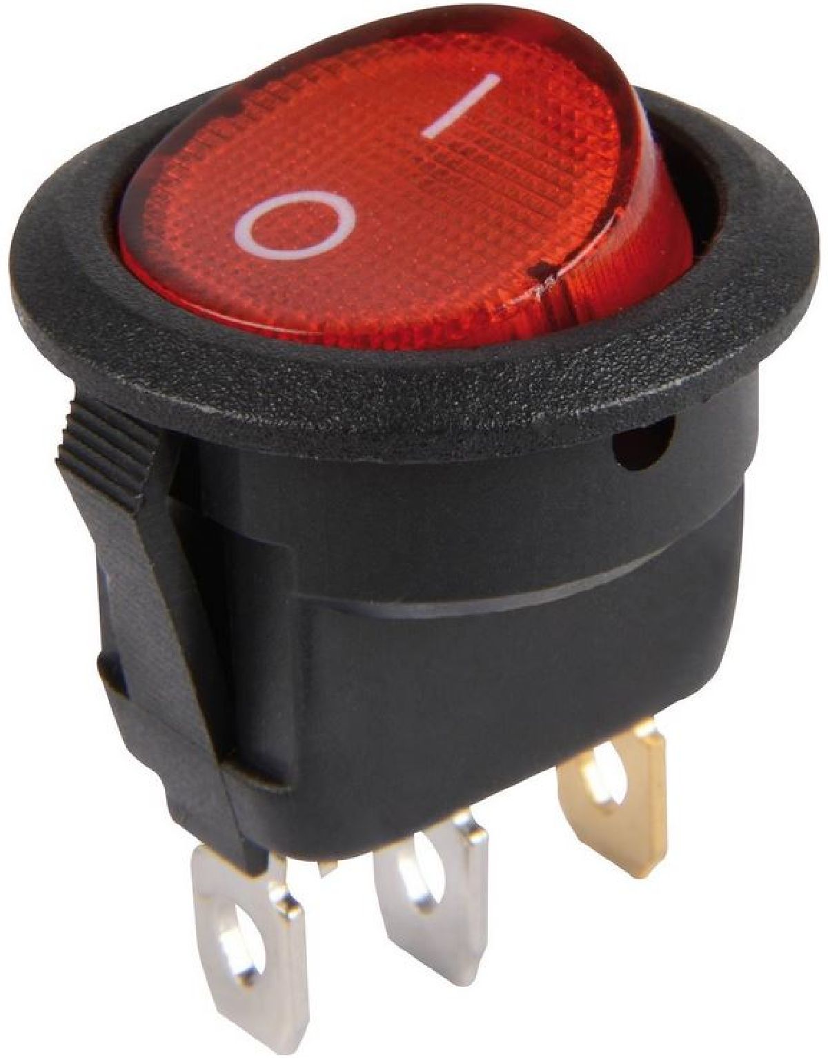 Wippschalter Ein-Aus 12V rot