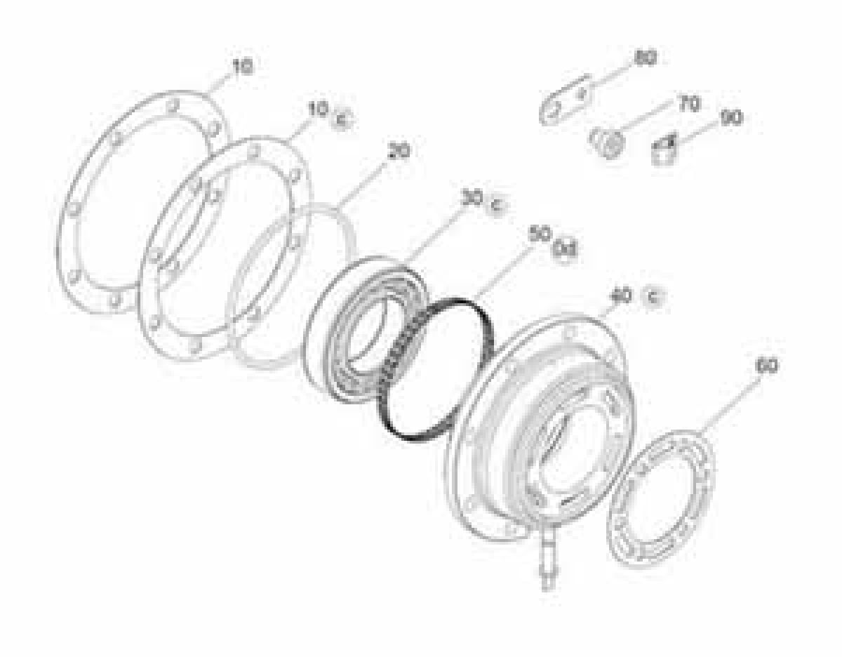 Umbausatz Lagerflansch FKX 40