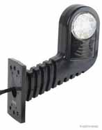 LED-Umrissleuchte short rechts - 12/24V mit Sensor