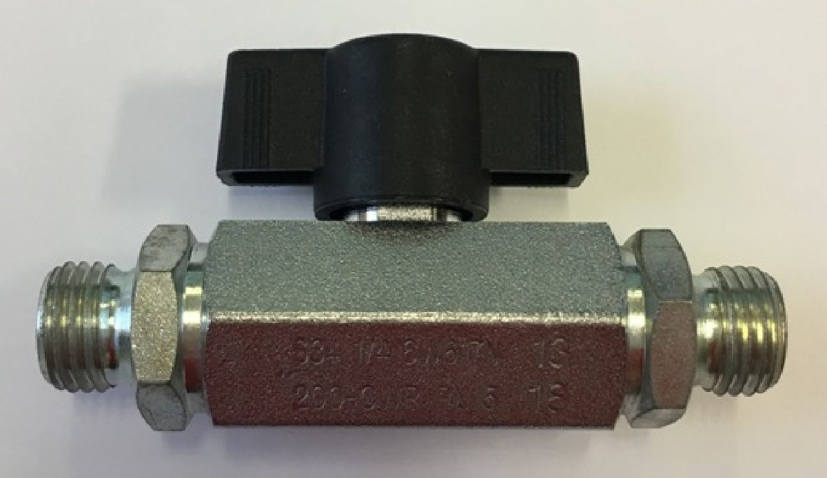 Niederdruck-Kugelhahn