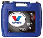Valvoline gear oil 75W 20L