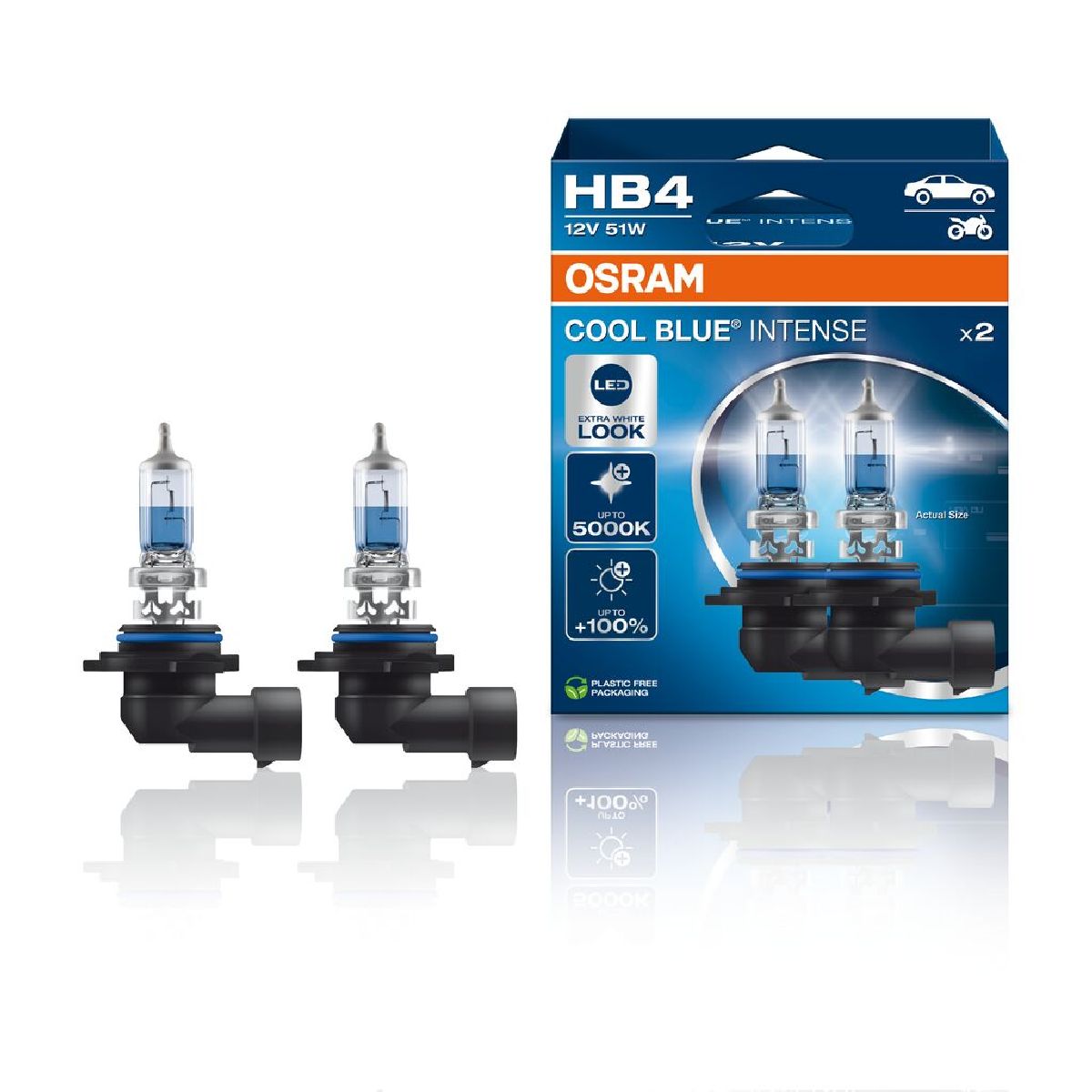 OSRAM Cool blue intense HB4 Duobox