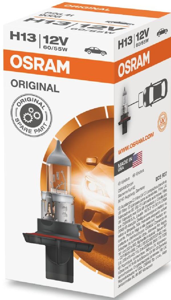 OSRAM Glühlampe H13 VPE10