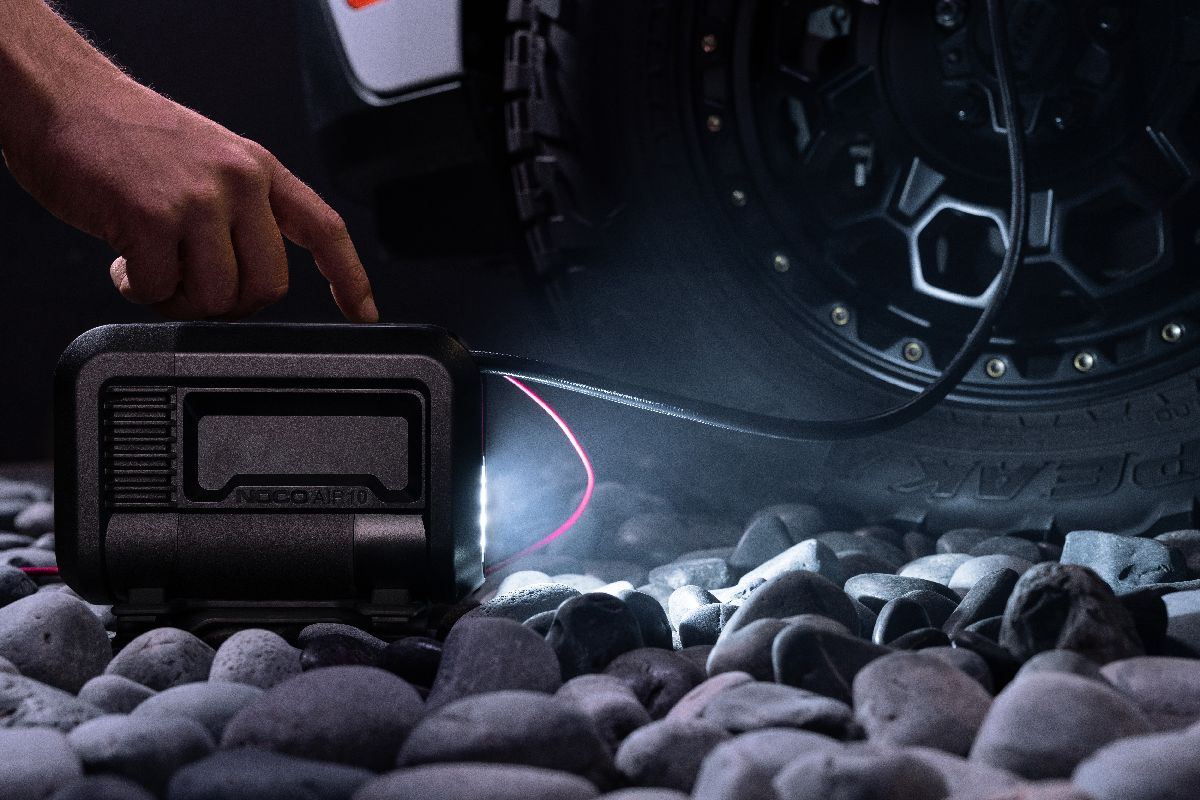 Tragbarer Luftkompressor 10 Amp digitales Display