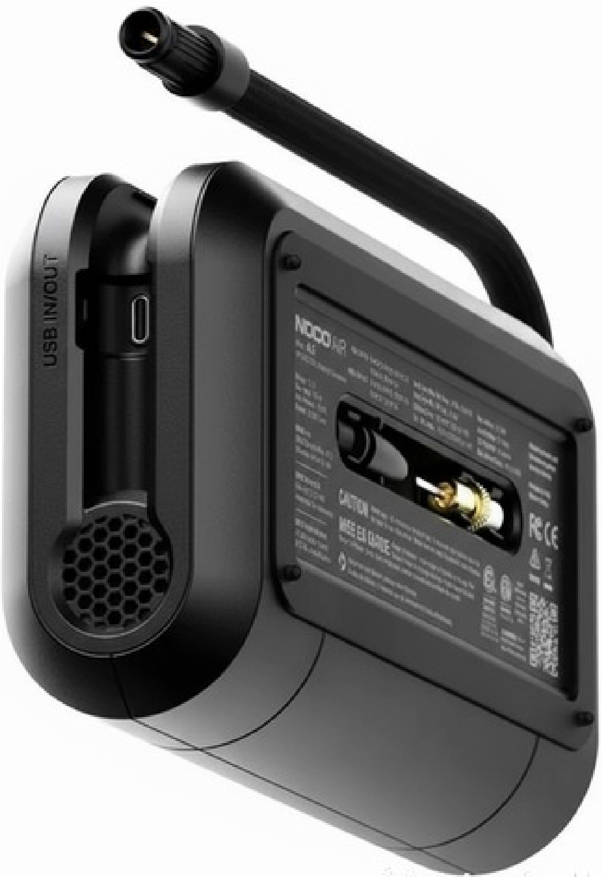 Tragbarer Luftkompressor 5 Amp digitales Diplay NOCO