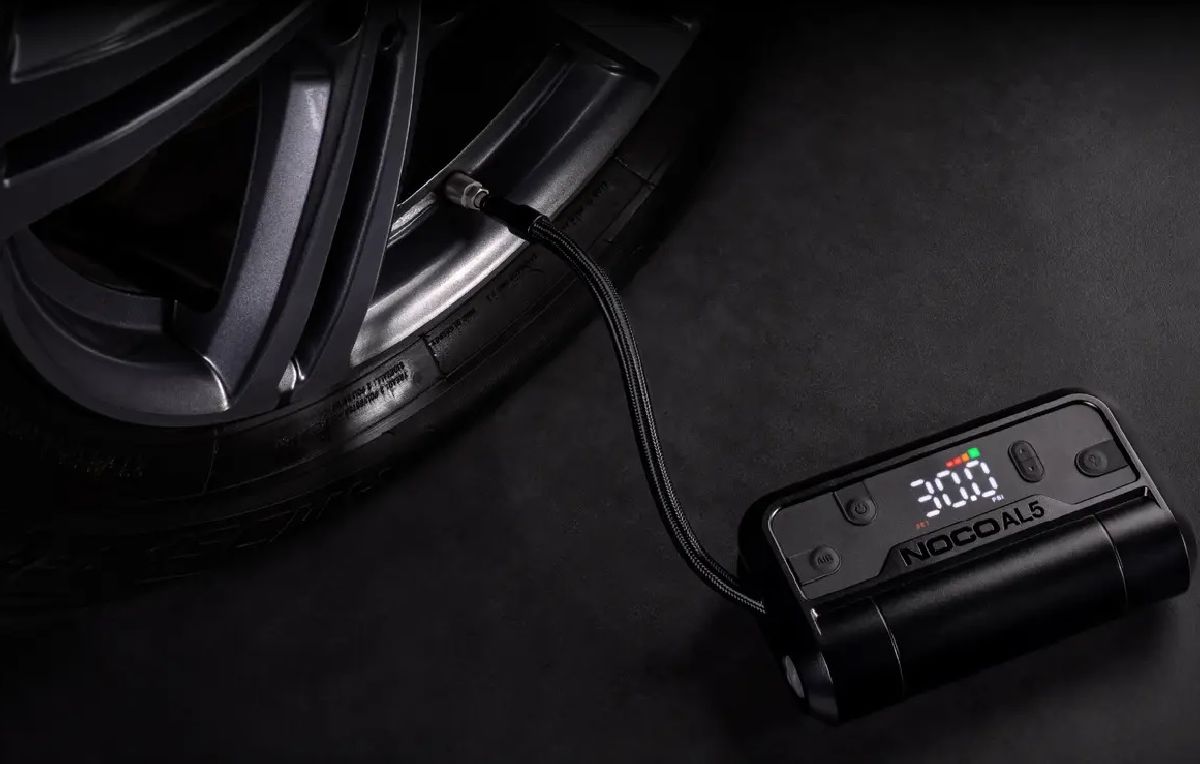 Tragbarer Luftkompressor 5 Amp digitales Diplay NOCO