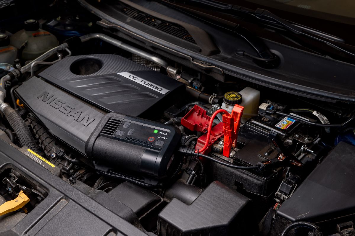 Jump starter + Tragbarer Luftkompressor digitales Display