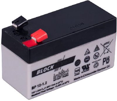 Block-Power 12V/1.2Ah LxBxH 97x45x59mm/S:1