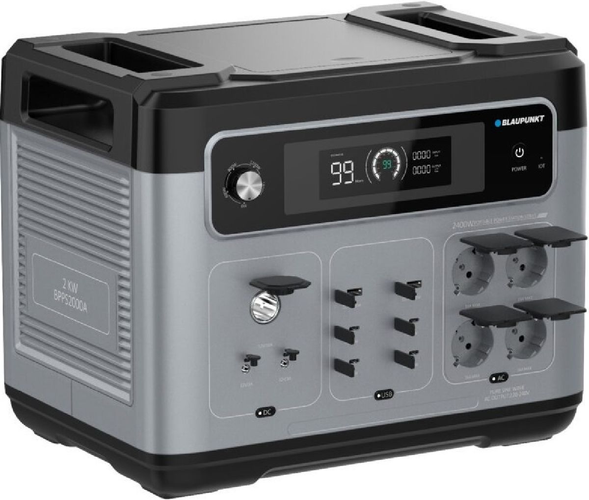 Portable PowerStation 2048Wh 2400W // 220V