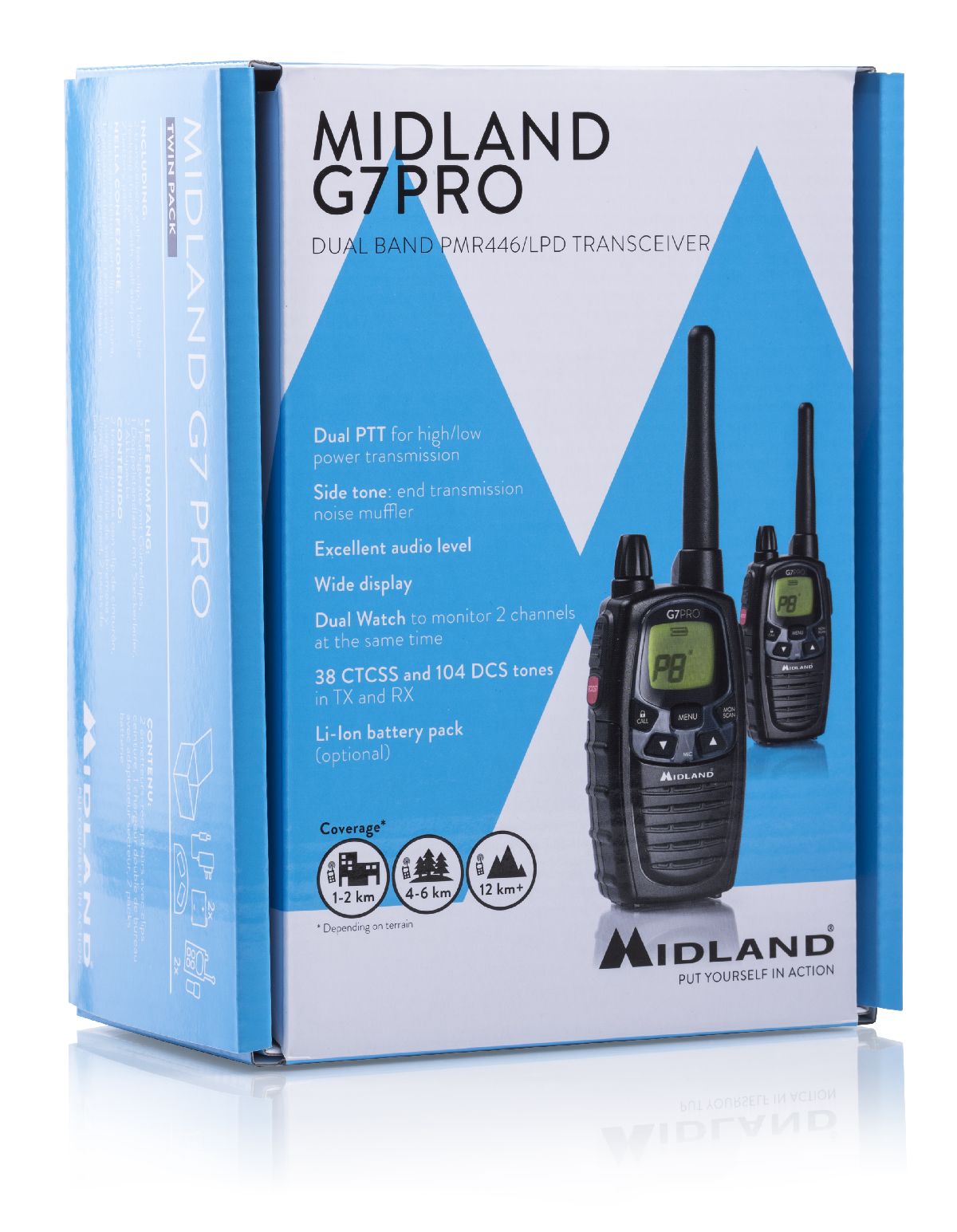 G7Pro Twin PMR/LPD Handfunkgert 2er Set 