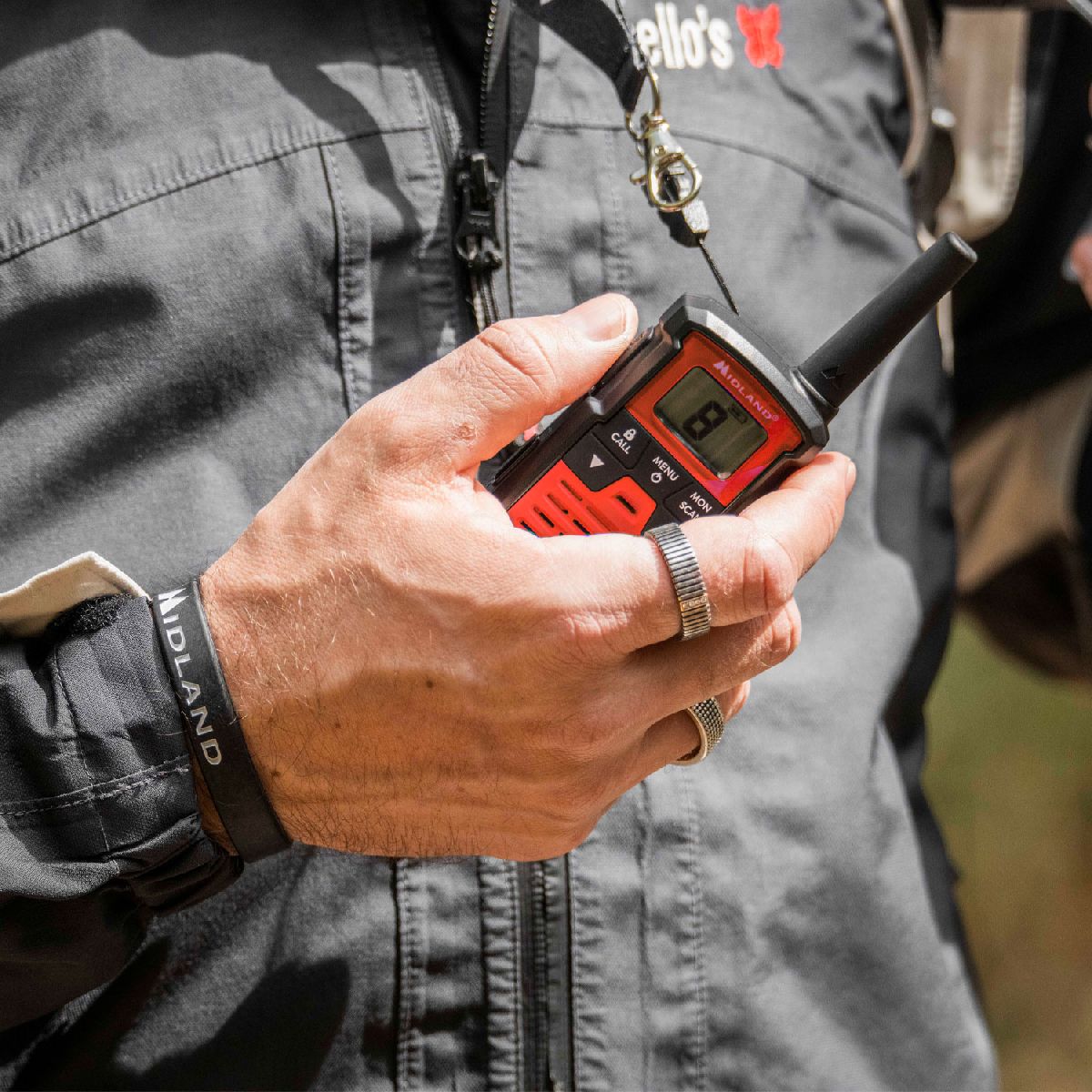 XT10 Pro Twin PMR Handfunkgert 2er Set Rot