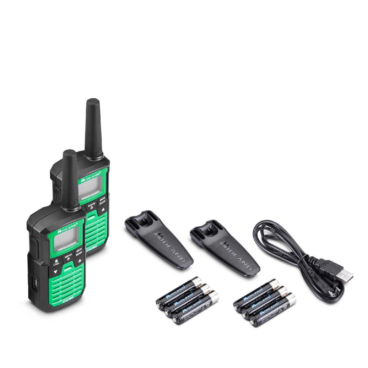 XT30 Pro PMR Handfunkgert 2er Set grn