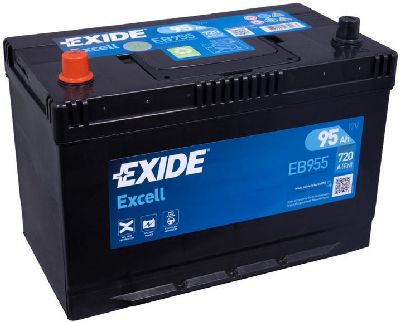 Exide Excell 12V/95Ah/720A LxBxH 306x173x222mm/B01/S:1
