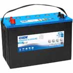 Exide Dual 12V/100Ah/720A LxBxH 330x173x240mm/B/C:1