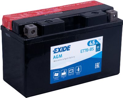 12 Volt // 6.5 AH // 85 Amp. LxBxH : 150 // 65 // 93 // S:1
