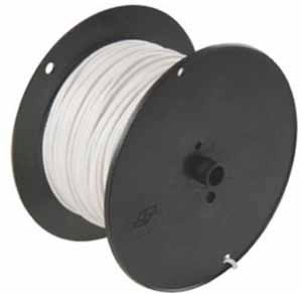 Kabelspule VPE 100m 1 x 1.0mm / weiss