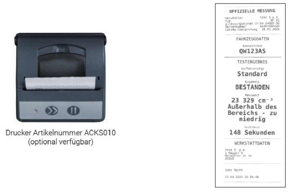 TEXA NP 01 Partikelz�hlger�t 