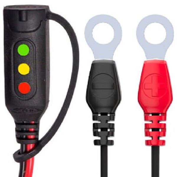 Batterieanschlusskabel 550mm LED Zustandsanzeige (Ringkabelschuh M8)