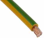 Elektroleitung VPE 100 Meter H07 V-K / 1x1.5mm / gelb-grn
