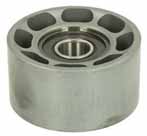 Umlenkrolle  D.74mm / B.39.25mm Metall