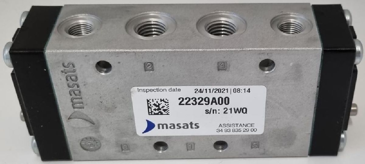 T&uuml;rventil/Wegeventil 5/2  Masats