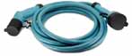 E-Ladekabel Typ 2 - Typ 2 400V/32Ah/22kW/6.0mm/3m gerade