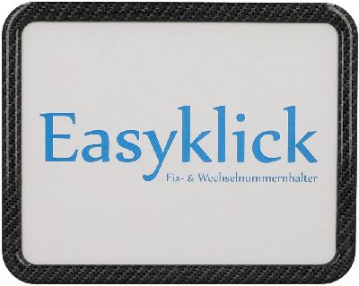 EASYKLICK Bike Nummerrahmen carbon