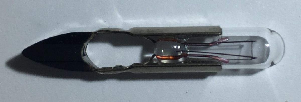 Gl&uuml;hlampe 12V 40 mA T5,5