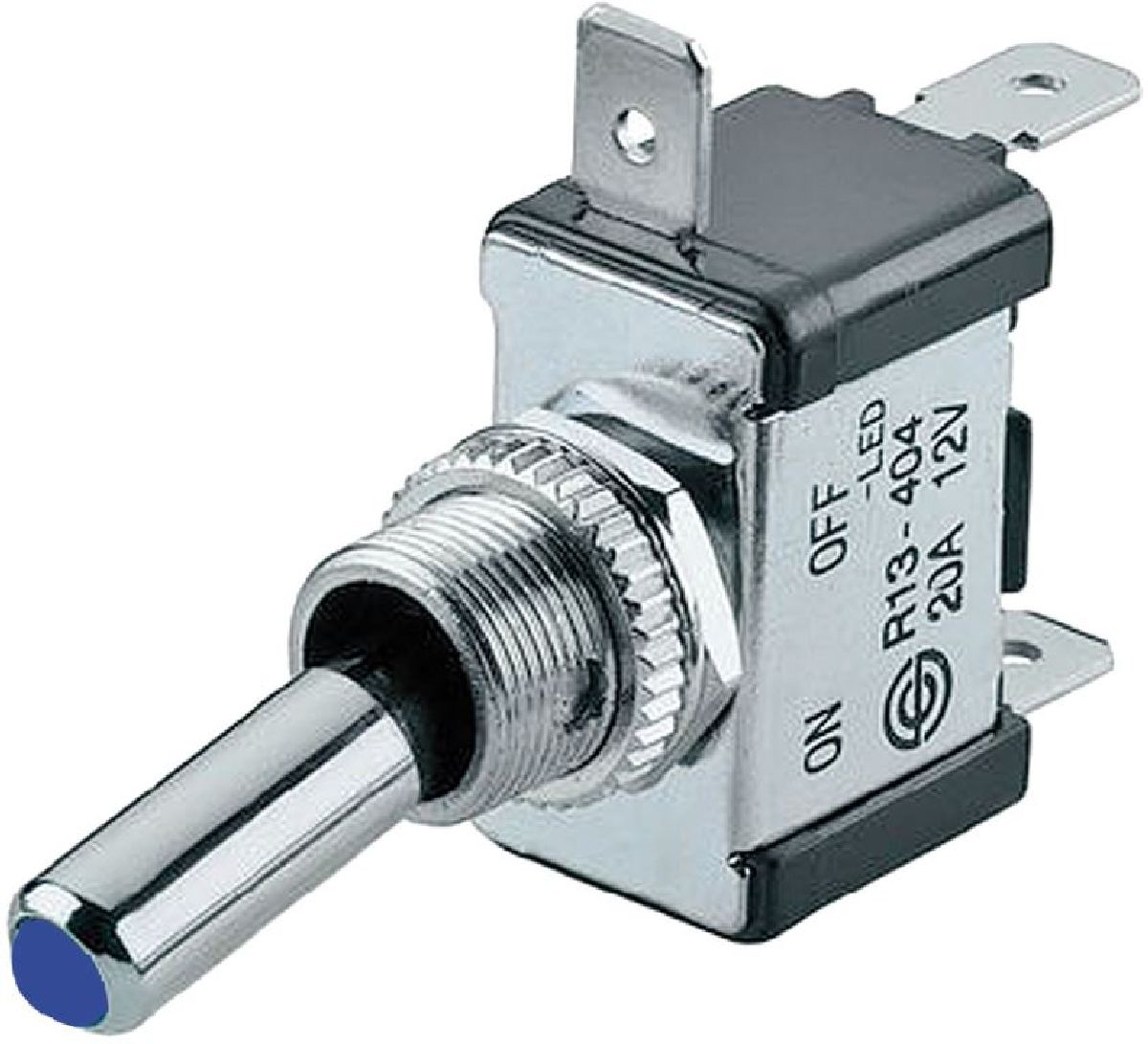 LED Kippschalter 12V blau