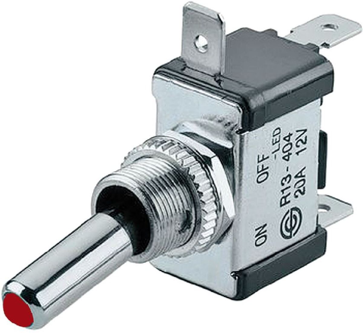 LED Kippschalter 12V rot