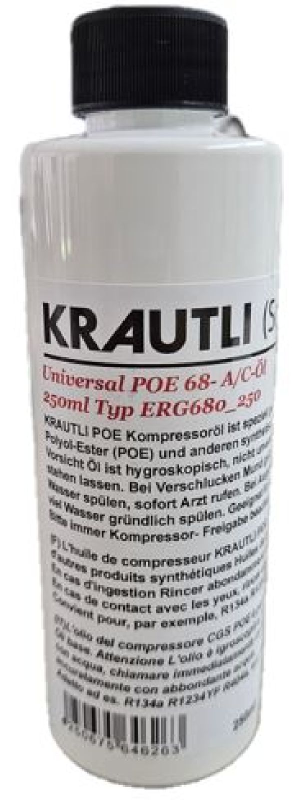POE Universal Kltemittell 250ml V.68 geeignet fr R134a / R1234YF